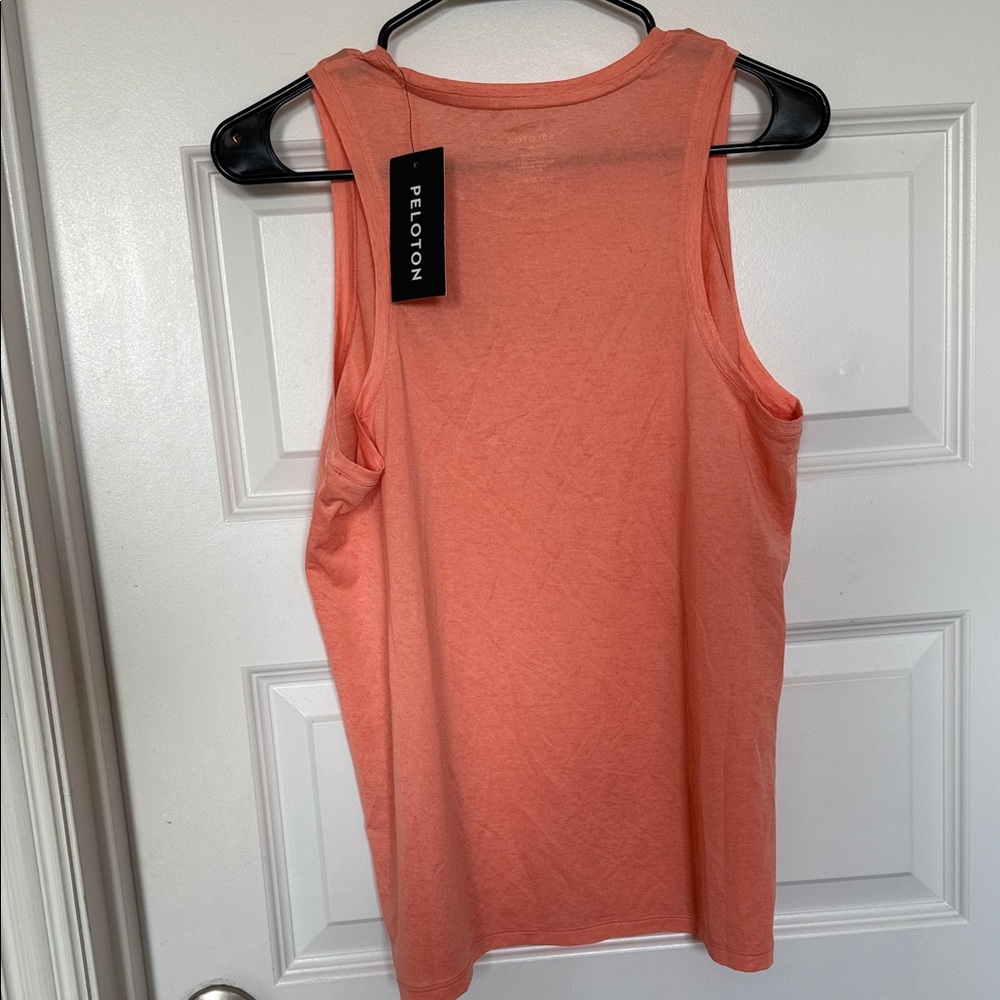 Peloton Women's Coral Muscle Tee - Picture 5 of 8